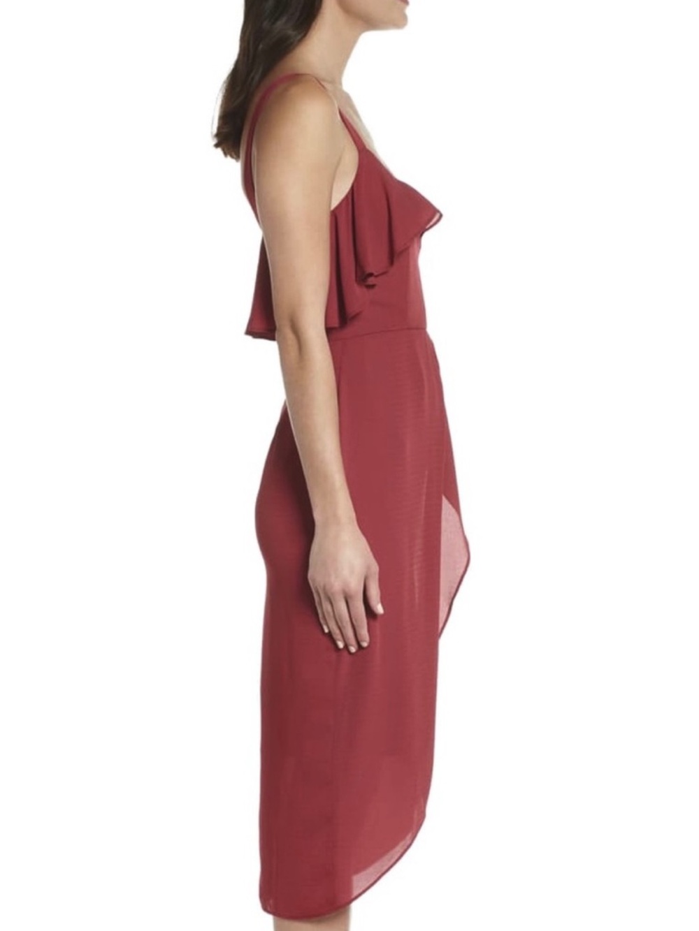 COOPER ST. RUFFLE MIDI DRESS - Picture 4 of 9